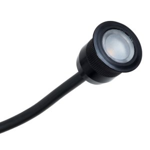 MINI LIGHT 1W 3000K 70DG IP67 DIA20 FRICTION MNT IC-F BLK