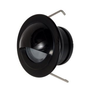 MULTILIGHT 1W EYE LID IC-4&IC-4 3000K IP67 316SS BLK 12VDC