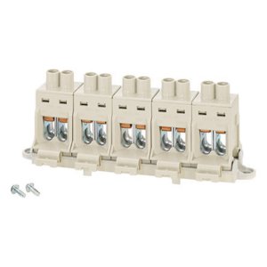 CABLE JUNCTION BOX TERMINAL 5P 6-25MM TWIN TERM HENSEL