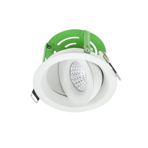 LED REC PIROUETTE C/W UID DRI DIM 8W 500MA CC WW-WHITE