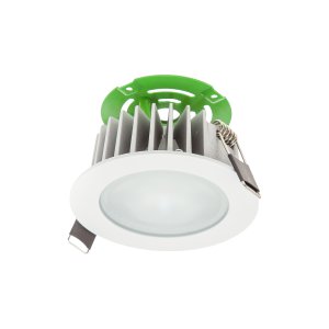 LED EXT RECESS LOW RND IP65 13W 350MA CC WW-WHITE (STS)