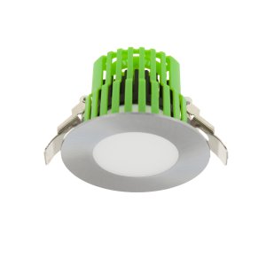 LED REC RND FLAT C/W UID DRI DIM 11W 350MA CC WW-BR.ALU