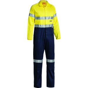 OVERALL LW TAPED YLW/NVY 132R BC6719TW BISLEY