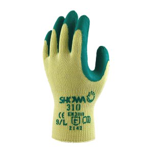 GLOVE SHOWA 310. GREEN.  XLARGE