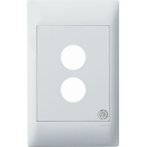 GRID & COVERPLATE E-COM 2G C/RES & A/MICRO EC770/2GPLCAW