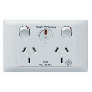 POWERPOINT E-COM 10A DBL PWA C/RES A/MIC RCD ENG EC777NCAWE