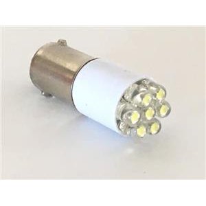 LAMP LED BA9 EXTENDED WHITE 120V AC/DC CLUSTER BA9XW11