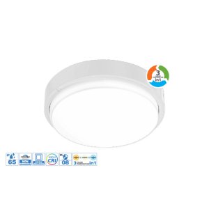 OYSTER LED 20W 1600LM IP65 TRI COL SAL