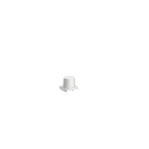 KNOB, CARRIER & KNOB CAP VIVID WHITE