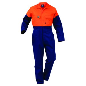 OVERALL DAY ONLY COTTON 12CAL NVY/ORA 5