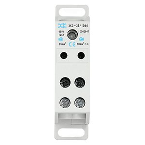 CONNECTOR BLOCK LV IN 1X10-35MM OUT 4X2.5-10MM TNXK235/10X4