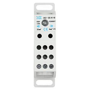 CONNECTOR BLOCK LV IN 1X10-35MM OUT 9X1-4MM TNXK235/4X9