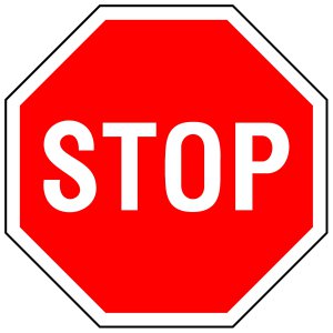 STOP SIGN
