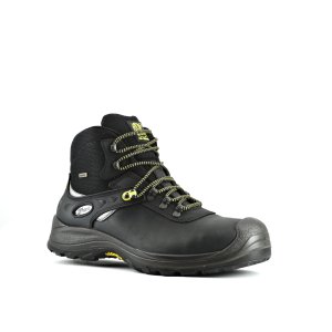 BOOT LACE UP COMP TOE & M/SOLE BLK 11 GRISPORT POTENZA