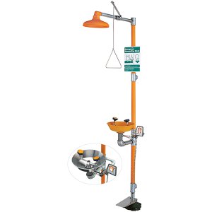 SAFETY STATION & EYE/FACE WASH HAND/FOOT CTRL PLASTIC BOWL