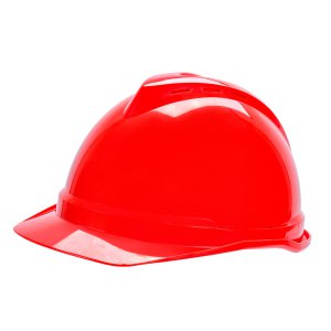 HARD HAT V-GARD 500 RED VENTED 6PT FAS-TRAC III 229719RE6