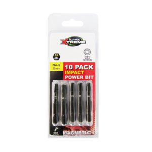 BIT SCREWDRIVER IMPACT NO.2 X 50MM 10PK BLX265-SR2X50TP