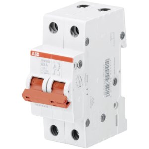 ISOLATOR 63A 2P DIN MNT ABB