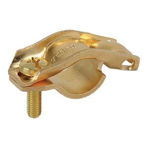 EARTH CLAMP BRASS SUITS 16MM GALV ROD 6-10MM CABLE ECPB16