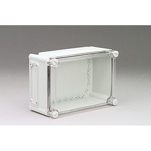ENCLOSURE T/BOX EK PC IP66/67 CLEAR 380X280X130MM EKPE130T