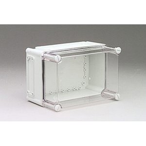 ENCLOSURE T/BOX EK PC IP66/67 CLEAR 380X280X180MM EKPE180T