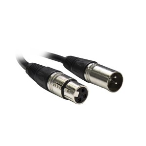 CABLE AUDIO 2M XLR CABLE 3-PIN MALE TO FEMALE
