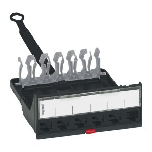 CASSETTE 6W EMPTY FOR PATCH PANEL 033755