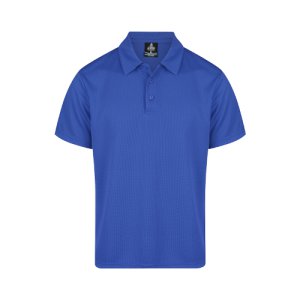 POLO MENS MINI WAFFLED DRIWEAR ROY XL 1307 BOTANY