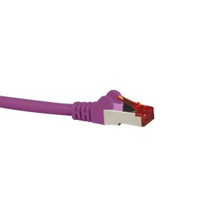 PATCH LEAD CAT6A SHIELDED PURPLE 2M PLC6APU2