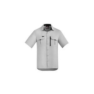 SHIRT MENS OUTDOOR S/S STONE 2XL ZW465
