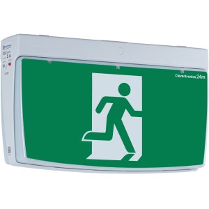 EXIT EMERGENCY CLEVERFIT L10 S/S D/S SM CTP LCFLED