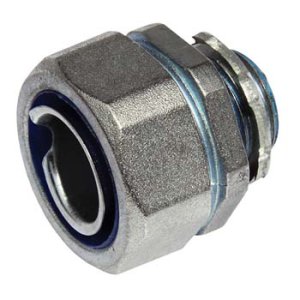 CONNECTOR 32MM STRAIGHT FOR 32MM GALV FLEXI CONDUIT GFCS32