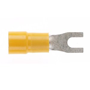 TERMINAL PRE-INS FORK 6MM + 4MM STUD (15PK) BP-FS5.5-4-S