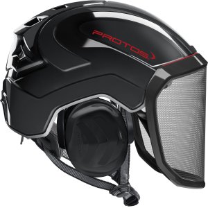 HELMET ARBORIST BLK PROTOS INTEGRAL