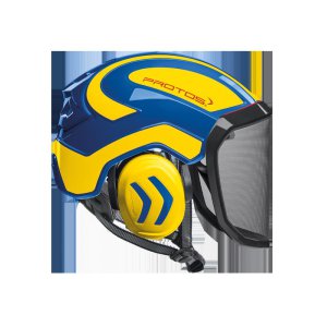 HELMET ARBORIST BLUE/YLW PROTOS INTEGRAL