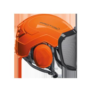 HELMET ARBORIST ORANGE PROTOS INTEGRAL