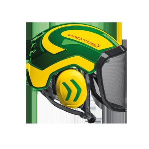 HELMET ARBORIST GRN/YLW PROTOS INTEGRAL