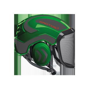 HELMET ARBORIST GREEN/GREY PROTOS INTEGRAL
