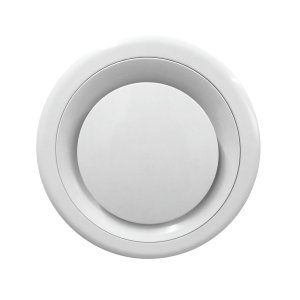 GRILLE BASE + ROUND MAGNETIC 150MM SPIGOT VBG009 WHT