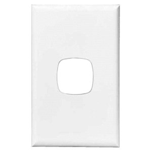COVERPLATE 1G H/DUTY GLS WHT XLP1036PLWE