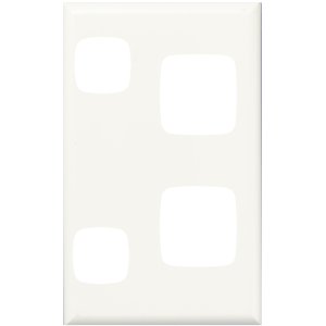 COVERPLATE VERT POWERPOINT 2G WHT XLV777PLWE