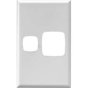 COVERPLATE VERT POWERPOINT 1G WHT XLV787PLWE