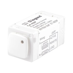 MECH PUSHBUTTON SECONDARY UNIV 2 WIRE 450W 240VAC WHT