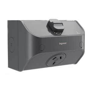 POWERPOINT SGL 10A SURF IP53 CEMENT WL787CG AQUA LIFE