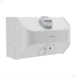 POWERPOINT SGL 10A  SURF IP53 L/STONE WL787LG AQUA LIFE