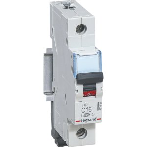 MCB 1P 20A 1 MOD 6KA C CURVE 230/400V TX3 403435