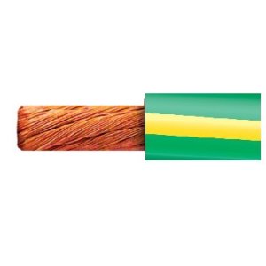 CABLE POWER FLEX 6.0MM 1C 0.6/1KV GN/YLW ZBD119202 FROM 100M
