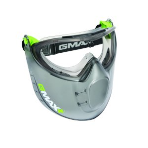 FACESHIELD COMBINATION GOGGLE VENTED CLEAR P01 GMAX ESKO