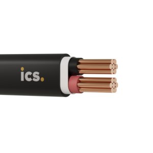 CABLE CU VECTOR 0.6/1KV 2X25MM XLPE/PVC BLK 225VEC ICS