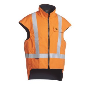 VEST FR 13CAL LINED PNL ORA VSTFRARC-PNL-5XL